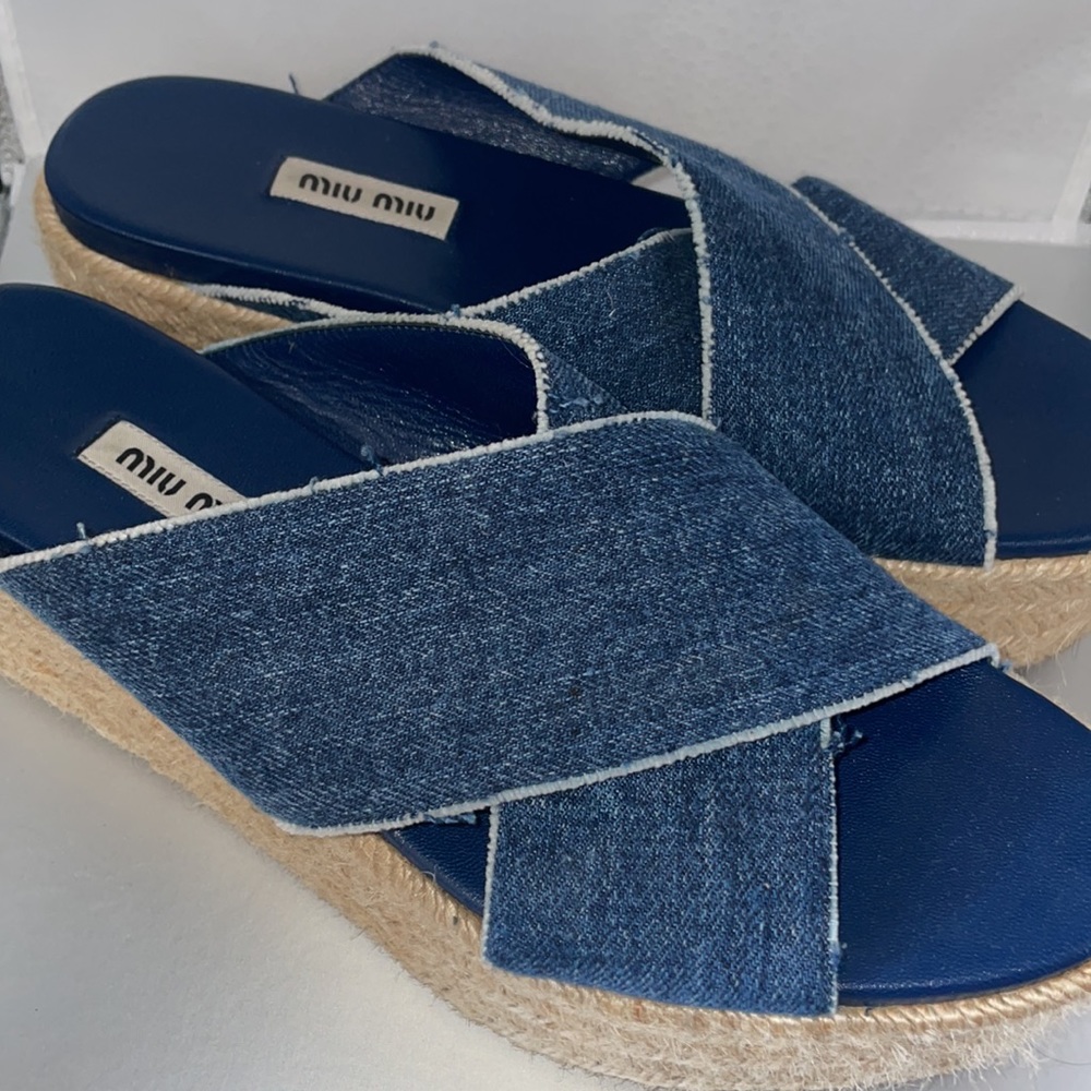 Miu Miu Espadrille Shoes